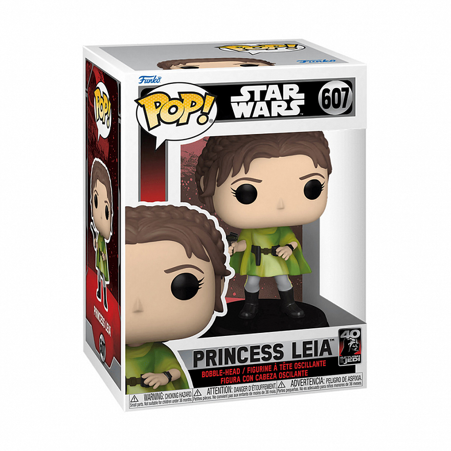 Фигурка Funko POP! Bobble Star Wars Ep 6 RotJ 40th Princess Leia (607) 70747