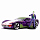 Набор Jada Toys машинка с фигурой Hollywood Rides Chevy Corvette Stingray Concept W/Joker Figure 2.75"+1:24 31199