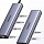 Мульти Хаб Ugreen CM512 3 x USB / Ethernet / HDMI / USB Type-C (15598)