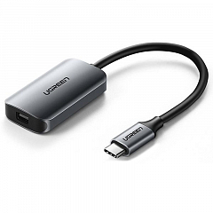 Переходник Ugreen CM236 (60351) USB-C to Mini DisplayPort Female Adapter серый