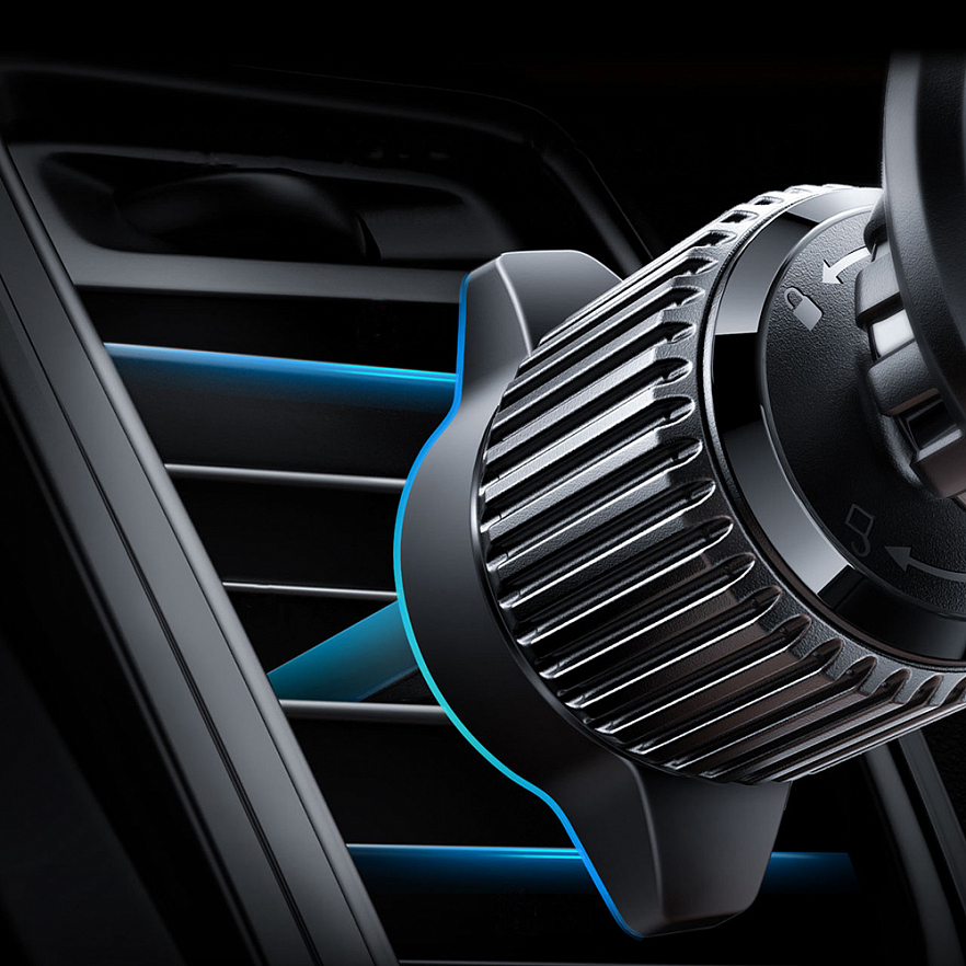 Автомобильный держатель ACEFAST D6 Magnetic Car Phone Holder чёрный