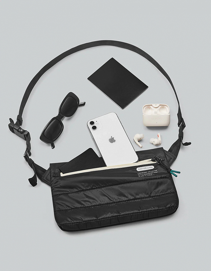 Сумка на пояс и через плечо Gaston Luga LW201 Lightweight Bumbag слоновая кость