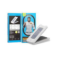 Защитное стекло BlueO Large arc Anti-Dust Anti-Static (+install) с защитой динамика для iPhone 16/15