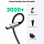 Кабель Ugreen US369 USB-A to USB-B 2.0 (5 метров) чёрный / серый космос (90560)