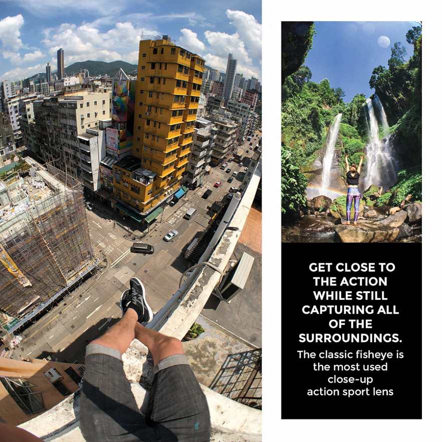 Универсальная линза «Рыбий глаз» Black Eye Pro Series Fisheye G4