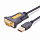 Кабель Ugreen CR104 (20210) USB to DB9 RS-232 Male Adapter Cable (1 метр) серый космос
