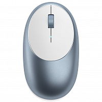 Беспроводная компьютерная мышь Satechi M1 Bluetooth голубая (ST-ABTCMB)