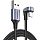 Кабель Ugreen US311 USB-A to USB-C Angled Cable (1 метр) чёрный (70313)