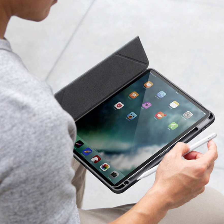 Чехол UNIQ Moven для iPad Air 11 (2024) серый