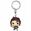 Брелок Funko Pocket POP! Demon Slayer Tanjiro Kamado