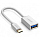 Адаптер UGREEN US154 (30702) USB-C Male to USB 3.0 A Female Cable белый