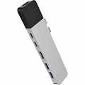 Хаб HyperDrive NET 6-in-2 Hub для MacBook (USB-C) серебристый (GN28N-SILVER)