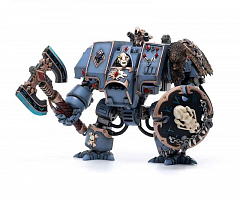 Фигурка Warhammer 40K Space Marines Space Wolves Venerable Dreadnought Brother Hvor 1:18