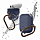 Чехол Elago Waterproof Active Hang Case для AirPods синий Jean Indigo