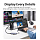 Мульти Хаб Ugreen CM478 (20955) USB-C to HDMI+4xUSB 3.0 A without PD Converter серый