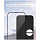 Защитное стекло Blueo 2.5D Large arc Dustproof (3D-эфф. с защ. сеткой) для iPhone 14 Pro с чёрной рамкой