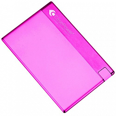 Аккумулятор CasePower A29 Credit Card Power Booster для iPhone/iPod/iPad/Android розовый