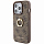 Чехол CG Mobile Guess PU 4G + Ring Hard для iPhone 15 Pro коричневый