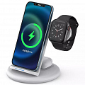 Беспроводное зарядное устройство WiWU Power Air 3 in 1 Desktop Wireless Charger белое