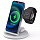 Беспроводное зарядное устройство WiWU Power Air 3 in 1 Desktop Wireless Charger белое