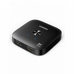 Переключатель UGREEN AW700 (65877) 8K@60Hz HDMI 2.1 Switch 2 в 1 Out черный