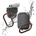 Чехол Elago Waterproof Active Hang Case для AirPods серый