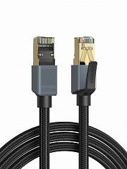 Кабель сетевой UGREEN NW343 (85731) Cat8 - F/FTP (5 метров) серый