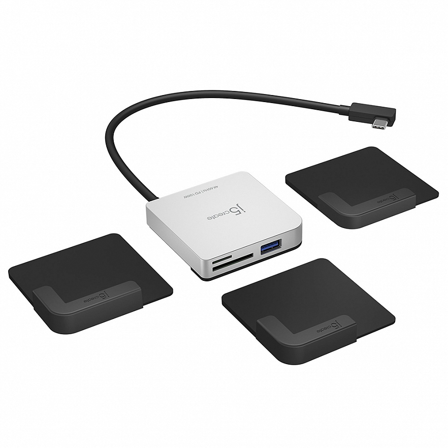 Мульти хаб для iPad Pro j5create USB-C to 4K60 Hz HDMI Travel Dock (JCD612)