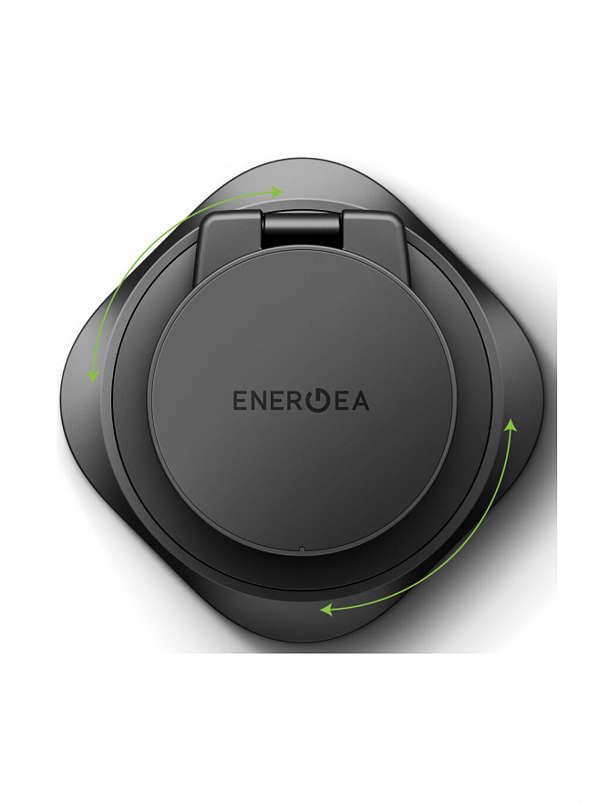 Подставка складная зарядная EnergEA  3-в-1 Alumag Gyro 25W Gunmetal
