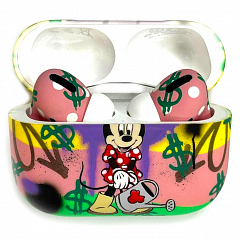 Беспроводные наушники Apple AirPods Pro Custom Edition Mini Lucky Mouse матовые 