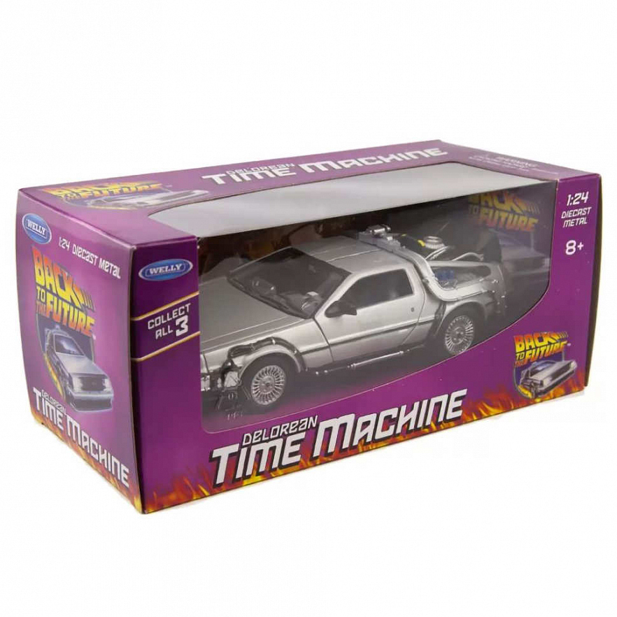 Реплика Машинка Back to the Future Delorean 1:24 124434