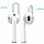 Держатель для наушников Elago Earpads (2 пары) для AirPods белый