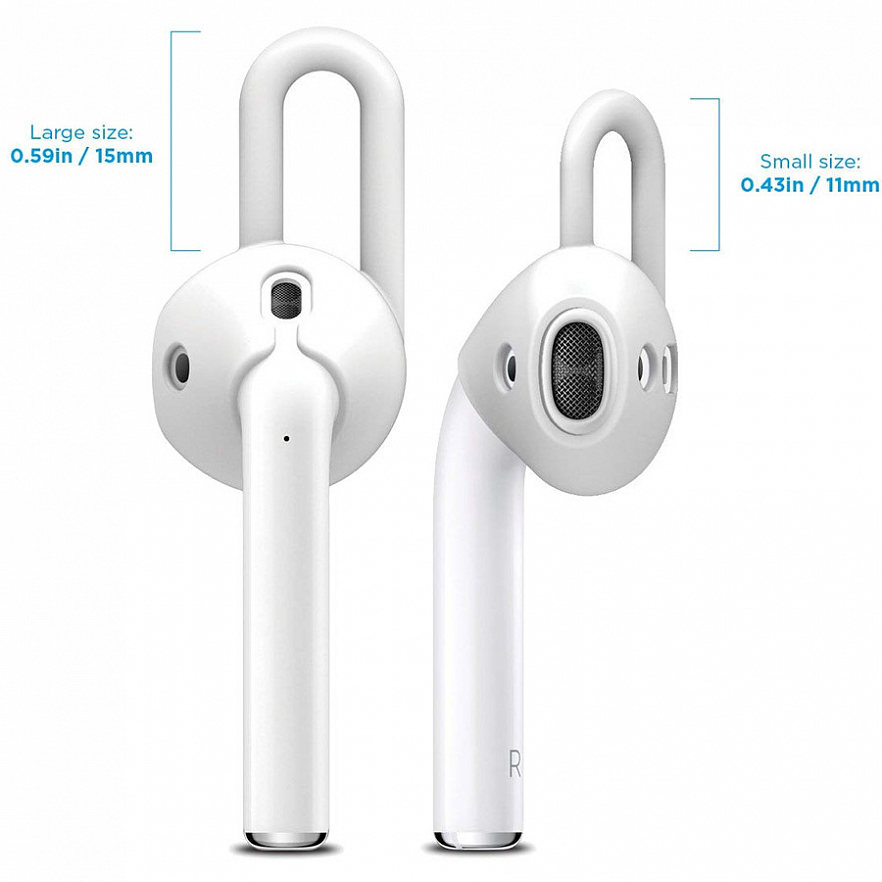 Держатель для наушников Elago Earpads (2 пары) для AirPods белый