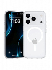 Чехол Benks для iPhone 17 Pro Crystal Case (MagSafe) прозрачный