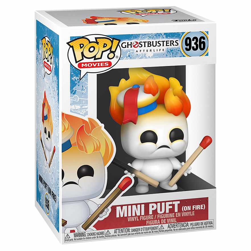 Фигурка Funko POP! Movies Ghostbusters Afterlife Mini Puft (On Fire) (936) 48492
