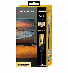 Monster Кабель Cable HDMI 2.0 Classic Gold UHD 4K - 3 метра с золотым покрытием