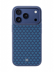Чехол Benks для iPhone 17 Pro ArmorGrid синий (Blue)