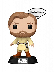 Фигурка Funko POP! Bobble Star Wars Obi-Wan Kenobi (Hello There) (781)