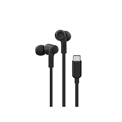 Наушники проводные Belkin Soundform Headphones with USB-C Connector черные