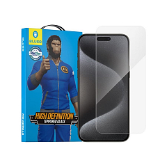 Защитное стекло BlueO Clear HD (прозрачное) для iPhone 16/15