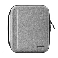 Чехол-органайзер Tomtoc Smart Tablet Padfolio для iPad Pro 12.9 (2018-2021) серый (A06-004G)