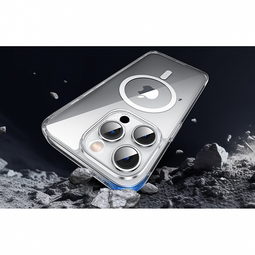 Чехол Ugreen LP728 Classy Clear Magnetic Protective Case для iPhone 15 Pro Max прозрачный (25399)