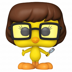 Фигурка Funko POP! WB 100th Looney Tunes X Scooby-Doo Tweety Bird as Velma (1243) 69428