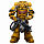 Фигурка Warhammer 40K Imperial Fists Heavy Intercessors Polad Lycalrad 01 1:18