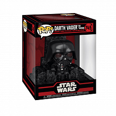 Фигурка Funko POP! Deluxe Bobble Star Wars Darth Dark Side Vader on Throne (745)