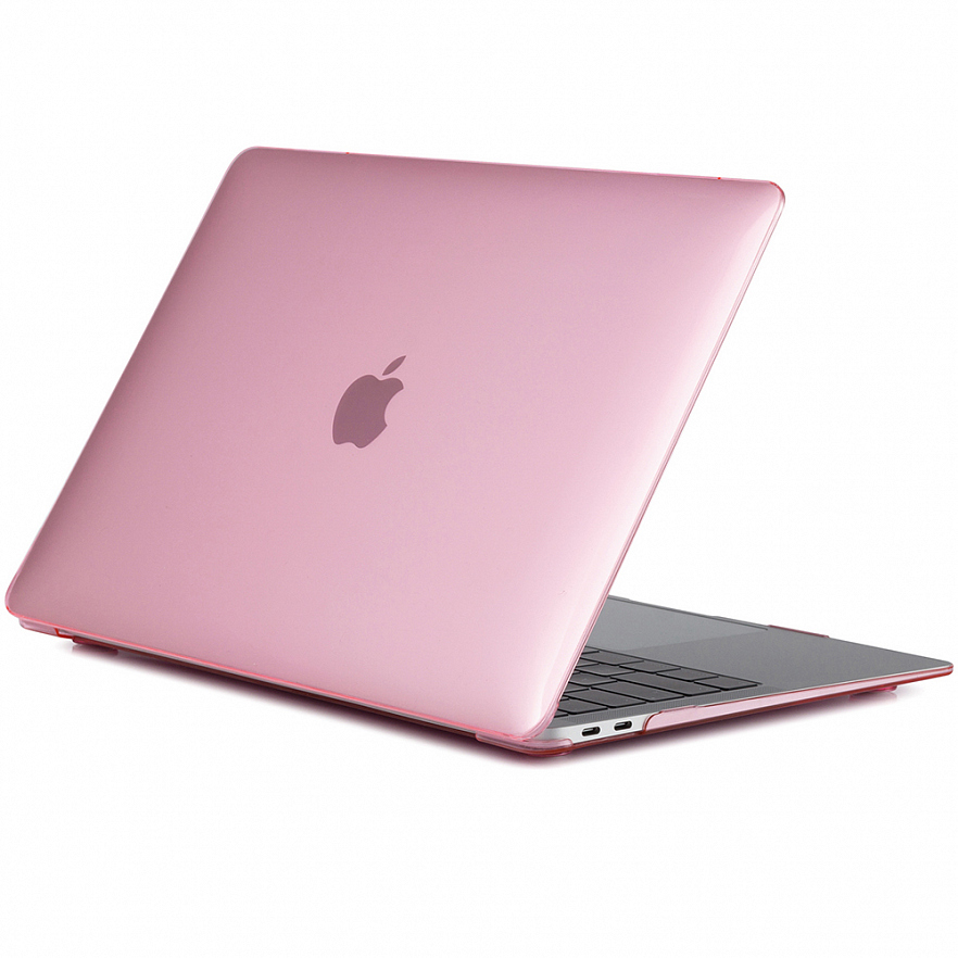 Чехол Crystal Case для MacBook Air 13" (2018-2021) розовое золото