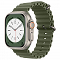 Ремешок EcoSilicone Ocean для Apple Watch 42/44/45/49 мм зелёный