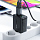 Сетевое зарядное устройство ACEFAST A41 PD65W GaN (2xUSB-C + USB-A) Fast Charge Wall Charger чёрное (EU)