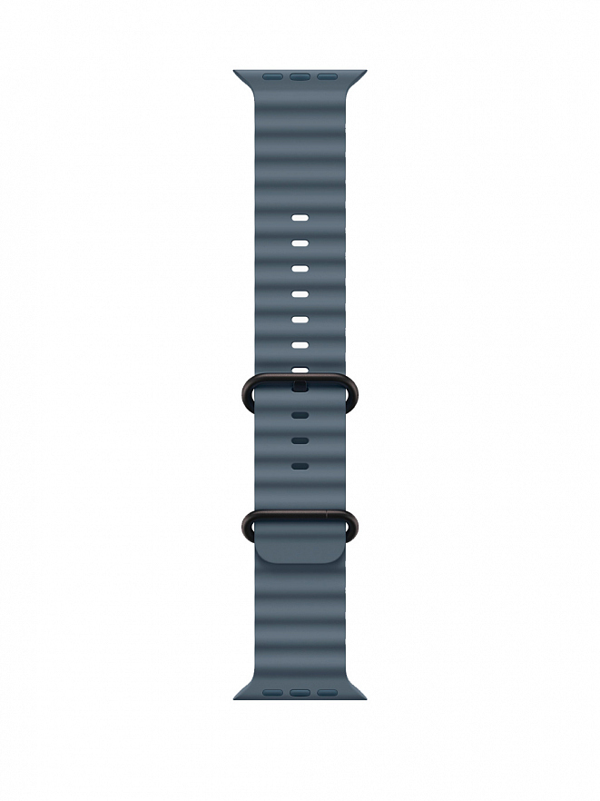 Часы Apple Watch Ultra 3 Black 49 мм Ocean Band синий ремешок