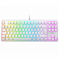 Клавиатура проводная с подсветкой Xtrfy K4 TKL RGB белая (русская раскладка)